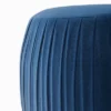 Jolie Pleated Ottoman - Adore Décor