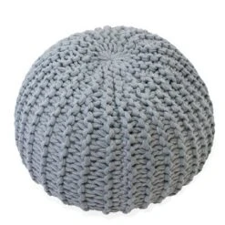 Hand Crochet Floor Pouf - Gold Medal Bean Bags -Homcom Crosley Shop GUEST c1051f84 89d5 49e9 a59d 07ea4d3237cd