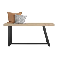 Palomino Asymmetrical Entryway Bench - Novogratz -Homcom Crosley Shop GUEST c1ba7df8 7ac3 40a5 8e6a a957e69cadc3