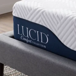 Lucid Comfort Collection Gel & Aloe Vera 10" Hybrid Memory Foam Mattress 15 Lucid Comfort Collection Gel & Aloe Vera 10" Hybrid Memory Foam Mattress -Homcom Crosley Shop GUEST c20c3274 b63d 447f b67b 1ef1aa4f49d3