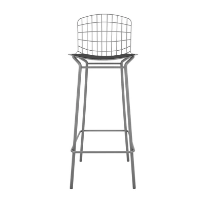Set Of 2 41.73" Madeline Barstools - Manhattan Comfort 8 Set Of 2 41.73" Madeline Barstools - Manhattan Comfort - Image 6