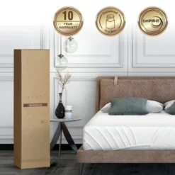 Costway 8'' Gel Infused Memory Foam Mattress Jacquard Firm Hybrid Pressure Relief QueenFull 16 Costway 8'' Gel Infused Memory Foam Mattress Jacquard Firm Hybrid Pressure Relief QueenFull -Homcom Crosley Shop GUEST c5112815 e719 481a b261 52475def6a61