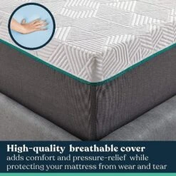 Early Bird Performance 10 Inch Hybrid Mattress With Cooling Copper Infusion For Comfort, Support, Spinal Alignment, And Better Sleep, Twin -Homcom Crosley Shop GUEST c5eea326 3bda 41b2 913e d296d4201657