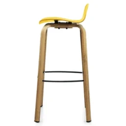 Costway Modern Set Of 4 Barstools 30inch Pub Chairs W/Low Back & Metal Legs Yellow 19 Costway Modern Set Of 4 Barstools 30inch Pub Chairs W/Low Back & Metal Legs Yellow -Homcom Crosley Shop GUEST c61f6368 baea 4f3e 9b05 77ff545b8c6a