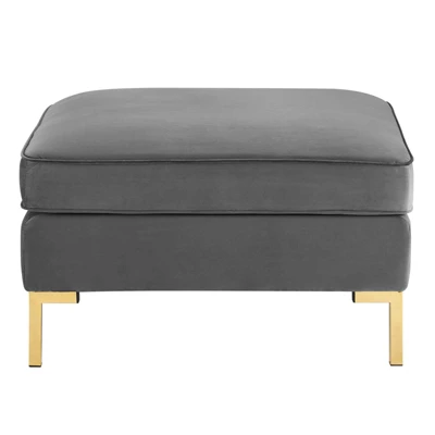 Ardent Performance Velvet Ottoman - Modway 4 Ardent Performance Velvet Ottoman - Modway - Image 2