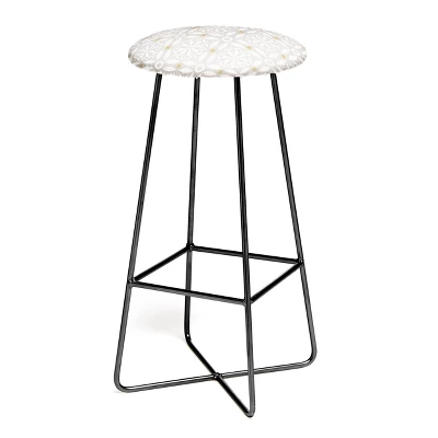 Iveta Abolina Floral Tile Barstool - Deny Designs 4 Iveta Abolina Floral Tile Barstool - Deny Designs - Image 2