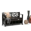48" Lancaster Solid Wood Entryway Storage Bench With Drawers And Cubbies Espresso Brown - WyndenHall -Homcom Crosley Shop GUEST c6cd0c69 321f 4e4b 87c9 5f1ef240dfa8