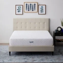 Lucid Comfort Collection Medium 10" Gel Memory Foam Mattress 16 Lucid Comfort Collection Medium 10" Gel Memory Foam Mattress -Homcom Crosley Shop GUEST c72bc1cd f8f5 44b2 a14d e4dc96929438