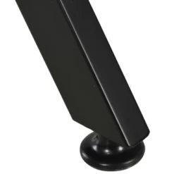 HOMCOM 55 Inch Gaming Desk Racing Style Computer Office PC Gamer Workstation With Elevated Monitor Stand, Headphone Hook, Black -Homcom Crosley Shop GUEST c856c270 22ee 4b78 a949 2417d464872d