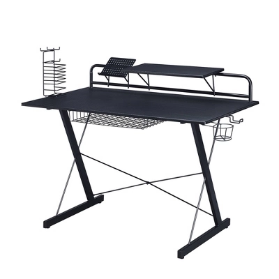 Multi Functional Carbon Gaming Desk Black - Techni Sport 5 Multi Functional Carbon Gaming Desk Black - Techni Sport - Image 3