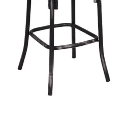 18" Zaire Bar Chair Antique Black/Antique Oak - Acme Furniture 9 18" Zaire Bar Chair Antique Black/Antique Oak - Acme Furniture -Homcom Crosley Shop GUEST c96e9d38 1df9 4cb1 9437 e842ed0b063a