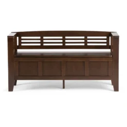 48" Chandler Solid Wood Entryway Storage Bench - Wyndenhall 18 48" Chandler Solid Wood Entryway Storage Bench - Wyndenhall -Homcom Crosley Shop GUEST c9727173 4ca3 43fc b68e 318071946481