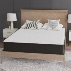 Emma And Oliver 10 Inch Hybrid Mattress, High Density Foam And Pocket Spring Mattress In A Box, CertiPur-US Certified Foam -Homcom Crosley Shop GUEST cc63321b 3568 4ef6 9c2d 66edfda4d491