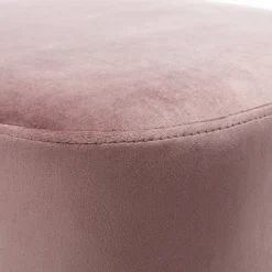 17" Modern Square Ottoman With Metal Base - WOVENBYRD -Homcom Crosley Shop GUEST cc6aec7b 5846 4e76 9bcd b91a9fa133f6