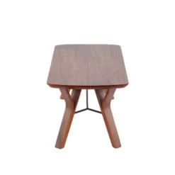 42" Folia Bench Wood/Walnut - LumiSource