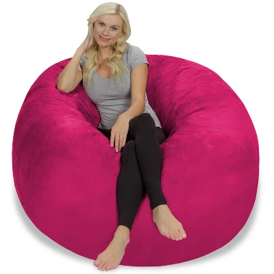 5' Large Bean Bag Chair With Memory Foam Filling And Washable Cover - Relax Sacks 20 5' Large Bean Bag Chair With Memory Foam Filling And Washable Cover - Relax Sacks - Image 18