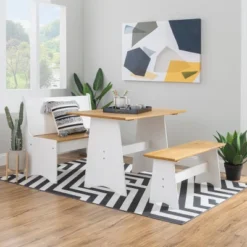 Large Merrill Back Rest Bench - Linon 31 Large Merrill Back Rest Bench - Linon -Homcom Crosley Shop GUEST cdc1f415 d020 42b5 8960 3a1a5f31ddc9