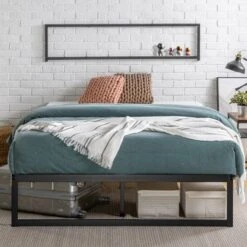 Abel 14" Metal Platform Bed Frame Black - Zinus 19 Abel 14" Metal Platform Bed Frame Black - Zinus -Homcom Crosley Shop GUEST cf0923da 01e4 4e0e a28c d11d1bf7109e