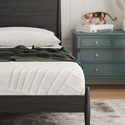 Costway 8'' Gel Infused Memory Foam Mattress Jacquard Firm Hybrid Pressure Relief QueenFull 4 Costway 8'' Gel Infused Memory Foam Mattress Jacquard Firm Hybrid Pressure Relief QueenFull - Image 2