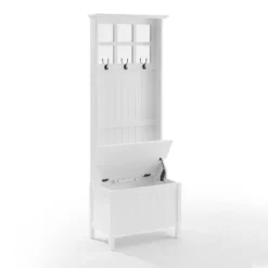 Plymouth Hall Tree White - Crosley -Homcom Crosley Shop GUEST cfe9b89d 6f1f 4ae7 847b 8dda63f8f42e