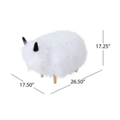 Levi Furry Yak Ottoman - Christopher Knight Home 15 Levi Furry Yak Ottoman - Christopher Knight Home -Homcom Crosley Shop GUEST cff58445 f91a 4324 a773 dc3d611540a2