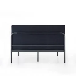 Maggie Metal Platform Bed With Upholstered Cushion Headboard - Mellow 11 Maggie Metal Platform Bed With Upholstered Cushion Headboard - Mellow -Homcom Crosley Shop GUEST d0fd2617 b43f 4a88 b1f0 ff90e716bd9a