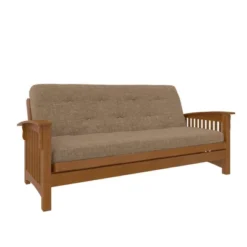 Full 8" Braga Pocket Spring Coil Polyester Linen Futon Mattress - Signature Sleep -Homcom Crosley Shop GUEST d182cfa4 2650 497f 9ff6 f3a719919423