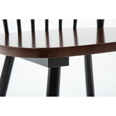 Set Of 2 Windsor Dining Chair Wood/Black/Cherry - Boraam 10 Set Of 2 Windsor Dining Chair Wood/Black/Cherry - Boraam - Image 8