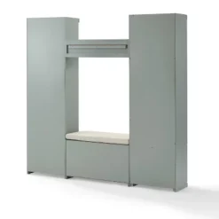 4pc Harper Entryway Set With Bench, Shelf, Hall Tree And Pantry Closet - Crosley -Homcom Crosley Shop GUEST d2fa7aee b3dd 41a8 b38c 21d136e501d6