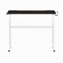 Emma And Oliver Professional Gaming Ergonomic Desk With Cup Holder And Headphone Hook -Homcom Crosley Shop GUEST d3193d9c 7b1d 4ebe 858a 658aff529f6b