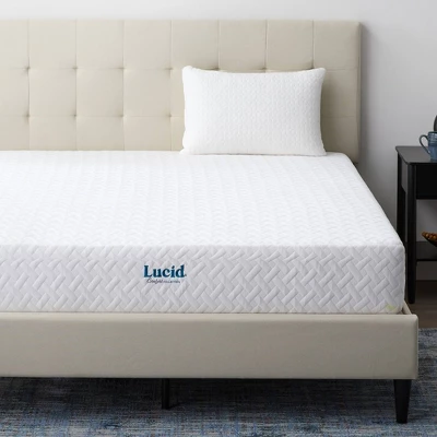 Lucid Comfort Collection Medium 10" Gel Memory Foam Mattress 9 Lucid Comfort Collection Medium 10" Gel Memory Foam Mattress - Image 7