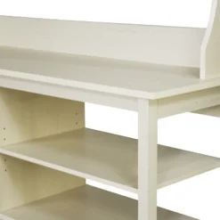 Saint Birch Hawksbury Modern Hall Tree & Shoe Bench, Antique White 7 Saint Birch Hawksbury Modern Hall Tree & Shoe Bench, Antique White -Homcom Crosley Shop GUEST d3d6fe95 ad67 4007 a757 211bfec5d1c0