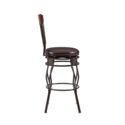 Malise Barstool Bronze - Linon -Homcom Crosley Shop GUEST d42197e9 755d 4f31 9ba7 5529cc94d72c