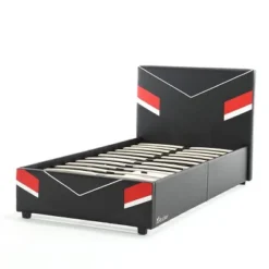 Orion ESports Gaming Bed Frame Black/Red - X Rocker -Homcom Crosley Shop GUEST d427b327 9a01 4bfa b5a3 2782344780cc