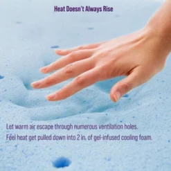 NapQueen 6" Elizabeth Cooling Gel Memory Foam Mattress -Homcom Crosley Shop GUEST d59f618d 8852 4e1f a7c2 aa7817ecab7c