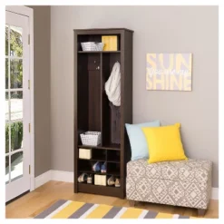 Freemont Entryway Organizer With Shoe Storage - Prepac -Homcom Crosley Shop GUEST d88e2c04 a378 4e94 9eb7 207754b8036d