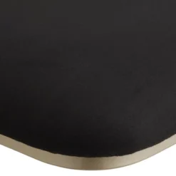 55 Downing Street Metal Swivel Bar Stool Champagne Gold 29" High Mid Century Modern Black Cushion With Backrest Footrest For Kitchen Counter Island -Homcom Crosley Shop GUEST d933a867 9018 4d2d 84b0 f8da80851047