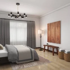 Mahogany Wood Bench Brown - Olivia & May -Homcom Crosley Shop GUEST da4b0c00 a233 4b9c ac26 a05d87f0bc39