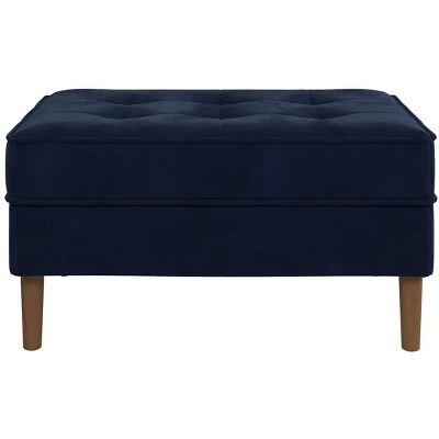 Inmod Matilde Velvet Ottoman 8 Inmod Matilde Velvet Ottoman - Image 6