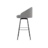 Nelly Swivel Barstool Light Gray/Black - Amisco -Homcom Crosley Shop GUEST daaacbbd c541 4549 a292 104c927473cc