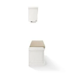 2pc Seasie Entryway Set White - Crosley -Homcom Crosley Shop GUEST db00cb1b f942 4c3a 8e95 f589c0e00e74