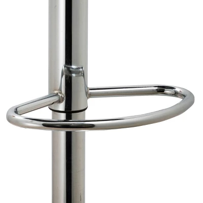 Set Of 2 34" Contemporary Swivel And Adjustable Barstools Black - AC Pacific 8 Set Of 2 34" Contemporary Swivel And Adjustable Barstools Black - AC Pacific - Image 6