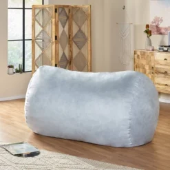 6.5' Inkom Modern Microfiber Pastel Bean Bag - Christopher Knight Home -Homcom Crosley Shop GUEST dbbe3c12 104c 48eb 84bb e84ddce85d29