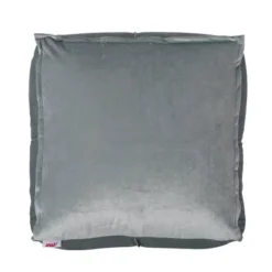 Nakisha Modern Glam Velvet Square Bean Bag Ottoman - Christopher Knight Home -Homcom Crosley Shop GUEST dc7e5ec0 a2e7 4204 b0df b2a2f7a07955