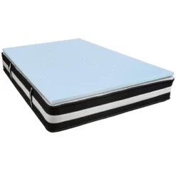 Emma And Oliver 12" Mattress & Gel Memory Foam Topper Bundle Set 33 Emma And Oliver 12" Mattress & Gel Memory Foam Topper Bundle Set -Homcom Crosley Shop GUEST dc8095a1 caa1 405f 98f6 6ae5a9630e6d