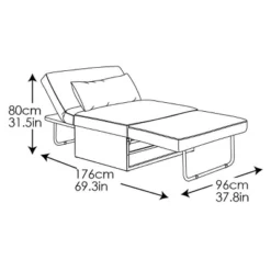 Marina Otto-Kube Convertible Futon Sleeper Ottoman - Relax-A-Lounger 31 Marina Otto-Kube Convertible Futon Sleeper Ottoman - Relax-A-Lounger -Homcom Crosley Shop GUEST dcb34ab5 7dad 44ff adac 3261a639dbb3