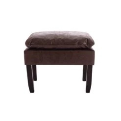 24" Pillowtop Ottoman - WOVENBYRD -Homcom Crosley Shop GUEST dcd8e601 538a 4569 bac2 4f1bccb12108