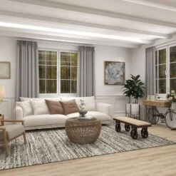 Industrial Wood Bench Brown - Olivia & May -Homcom Crosley Shop GUEST dcf8fa2f 1295 49e6 a90a a2ed5c3d18a2