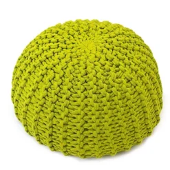 Hand Crochet Floor Pouf - Gold Medal Bean Bags -Homcom Crosley Shop GUEST dcf92085 1303 4581 9aef b7bfceb5a989