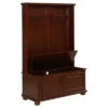 Samuel Entryway Hall Tree Cherry - Powell Company -Homcom Crosley Shop GUEST dd1fe8c3 9cb6 4bc9 8582 b843d8755404